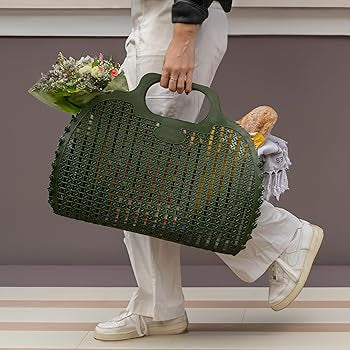 Maxi foldable bag - khaki