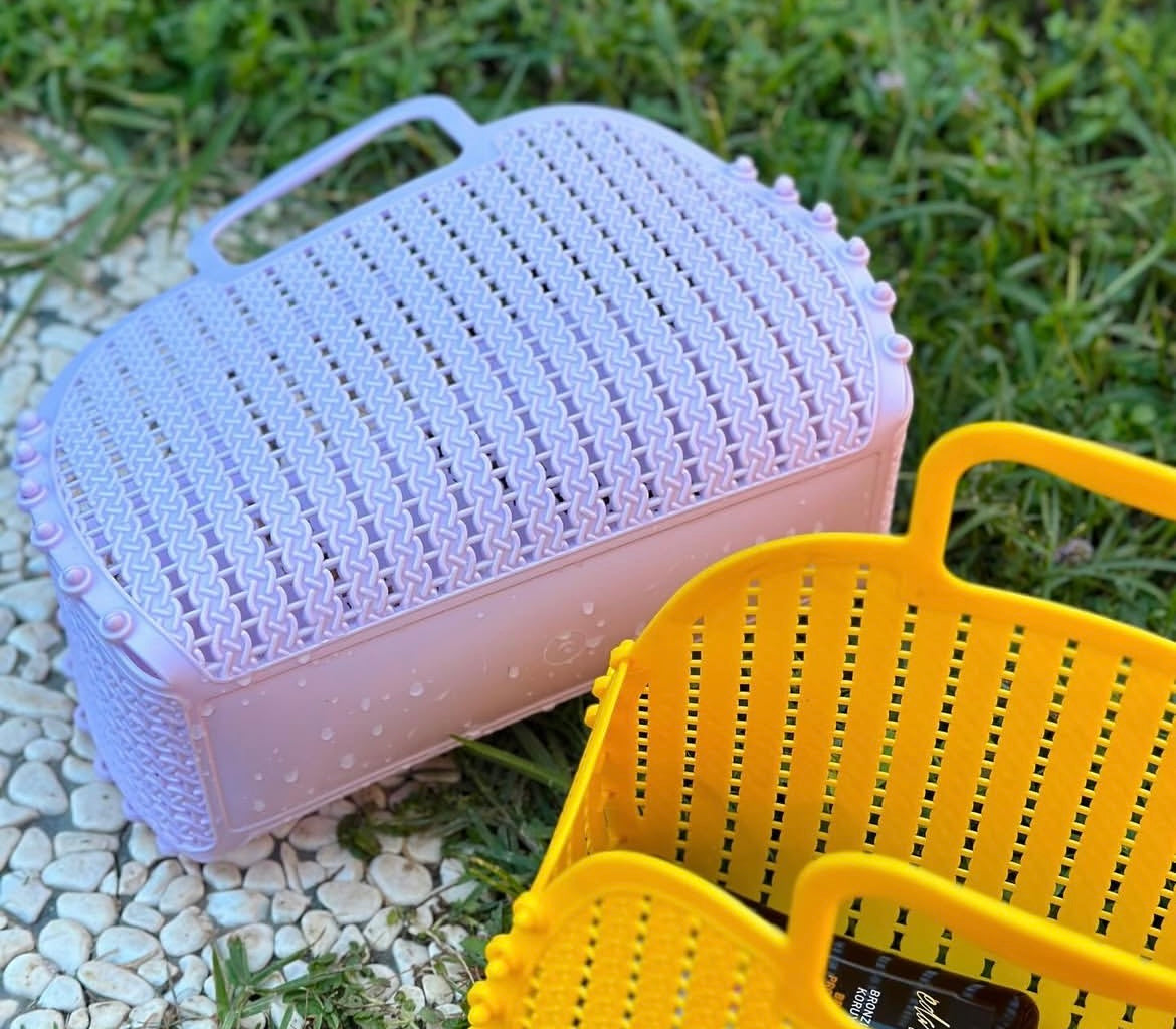 Mini foldable bag - yellow