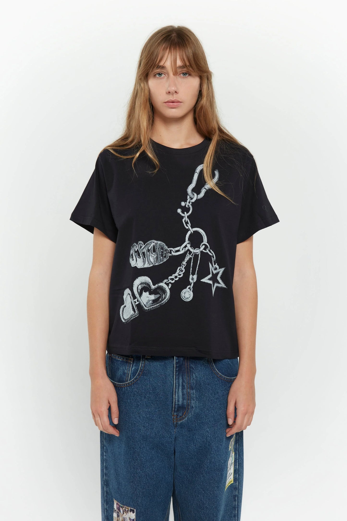 Chain Cropped Tee ⛓️💥