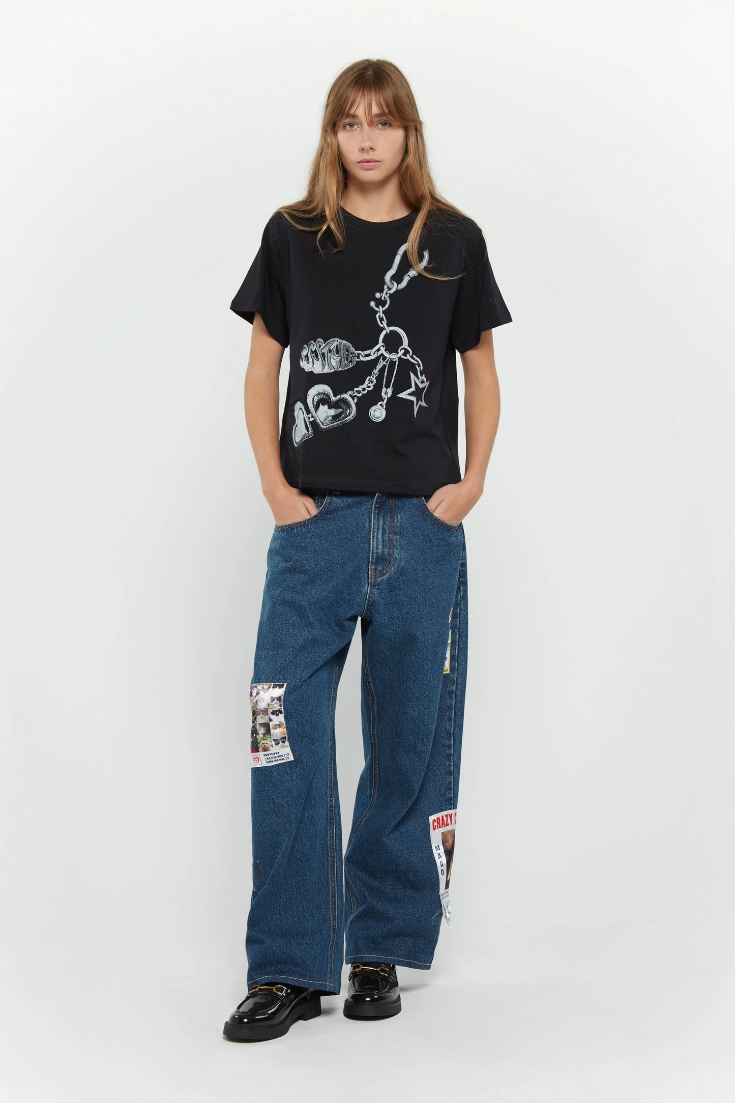 Chain Cropped Tee ⛓️💥