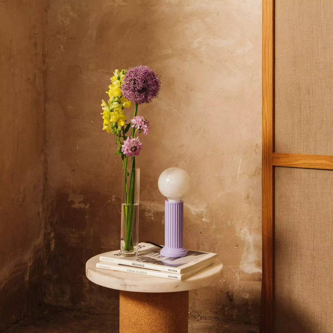 Athena lamp lilac