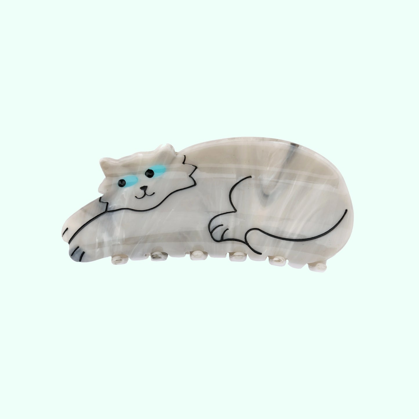 Grey cat hair claw 🐈⬛