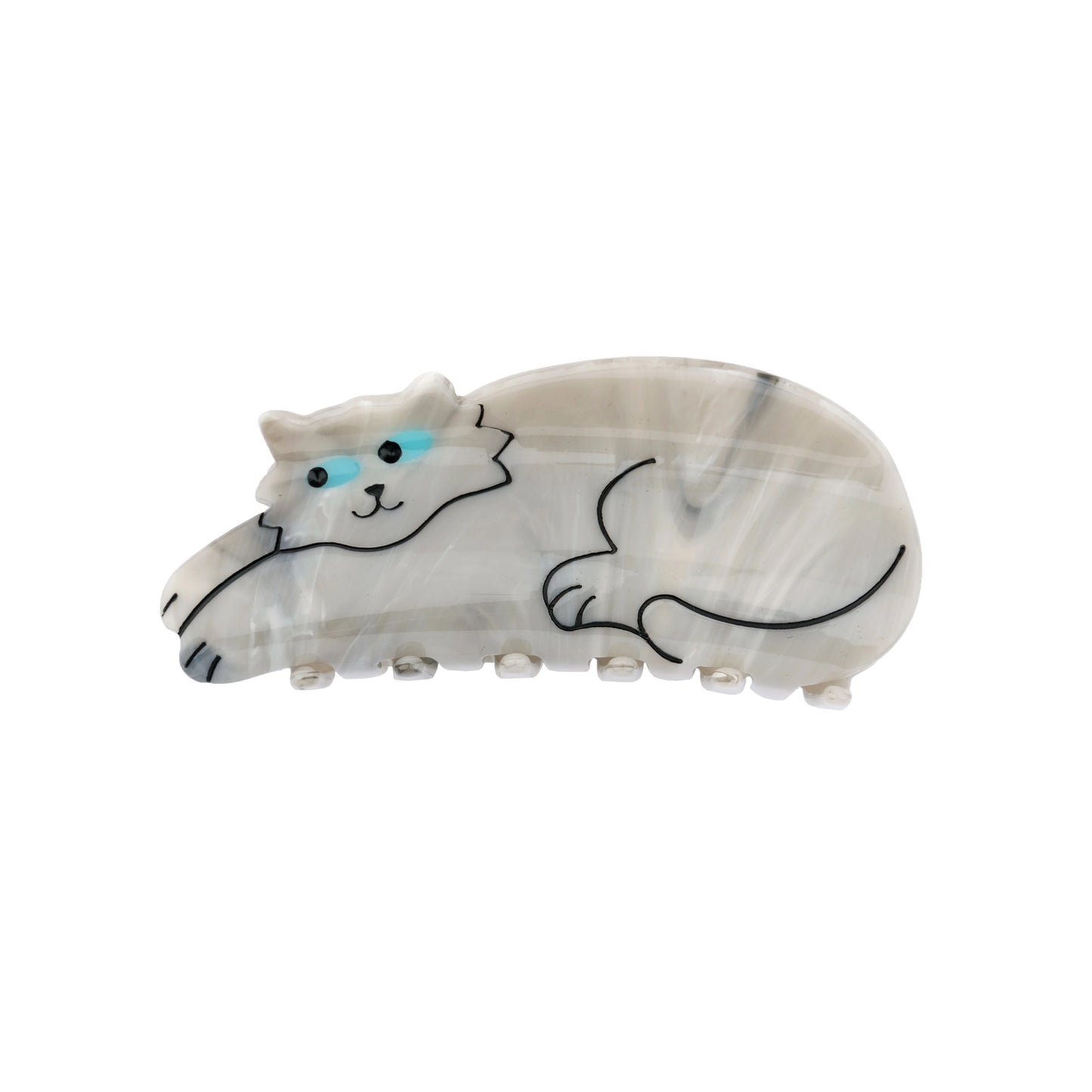 Grey cat hair claw 🐈⬛