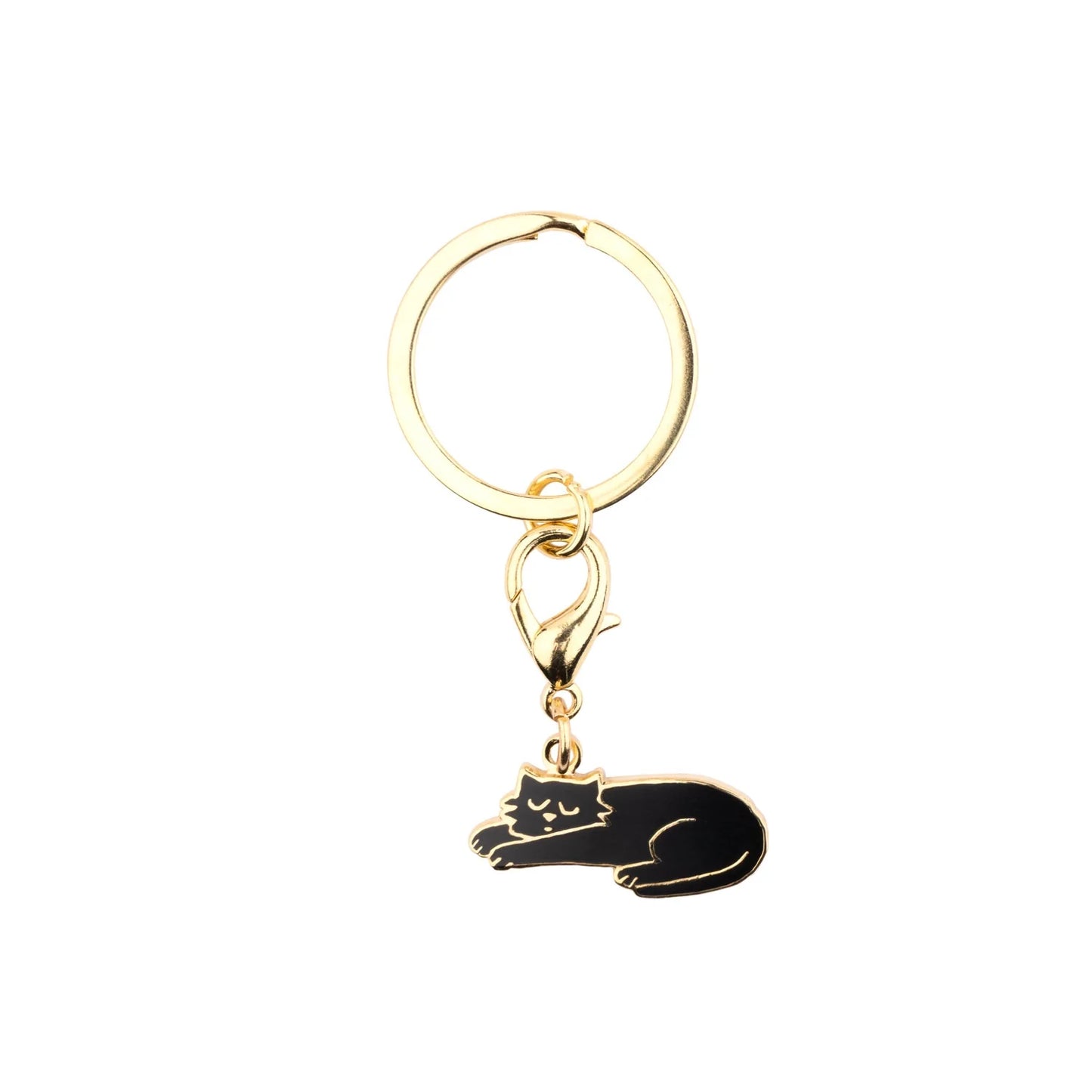 Black Cat πββ¬ key ring