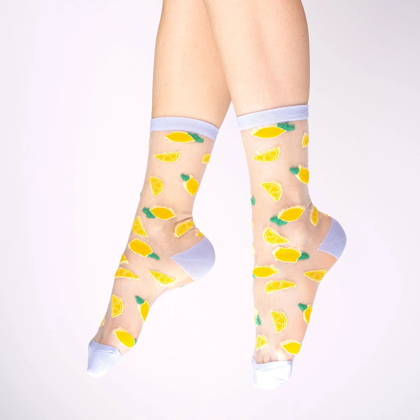 Lemon sheer socks 🍋