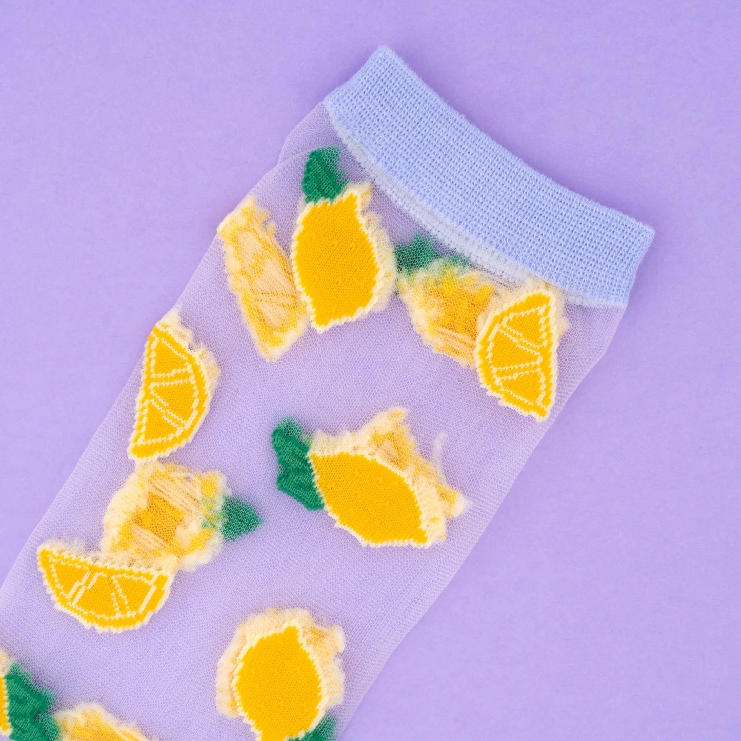 Lemon sheer socks 🍋