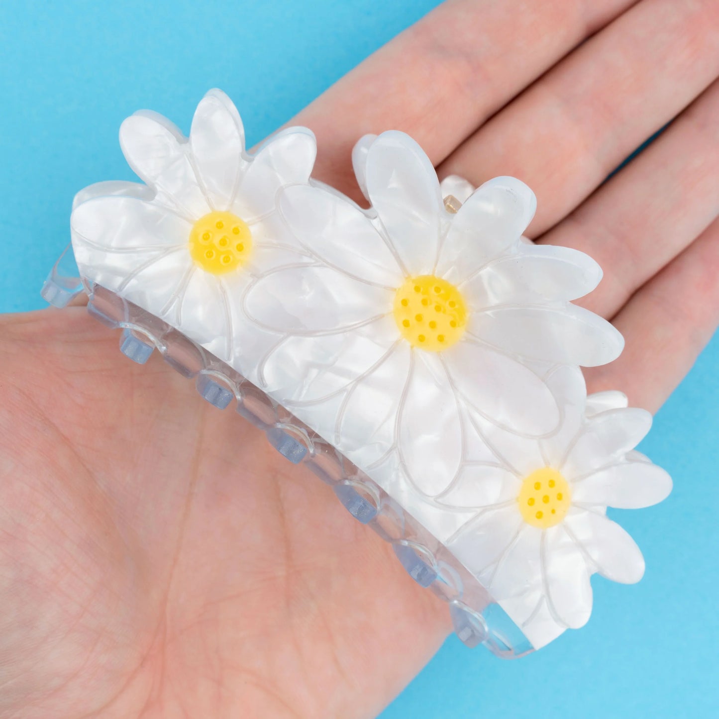 Big daisy hair claw đź