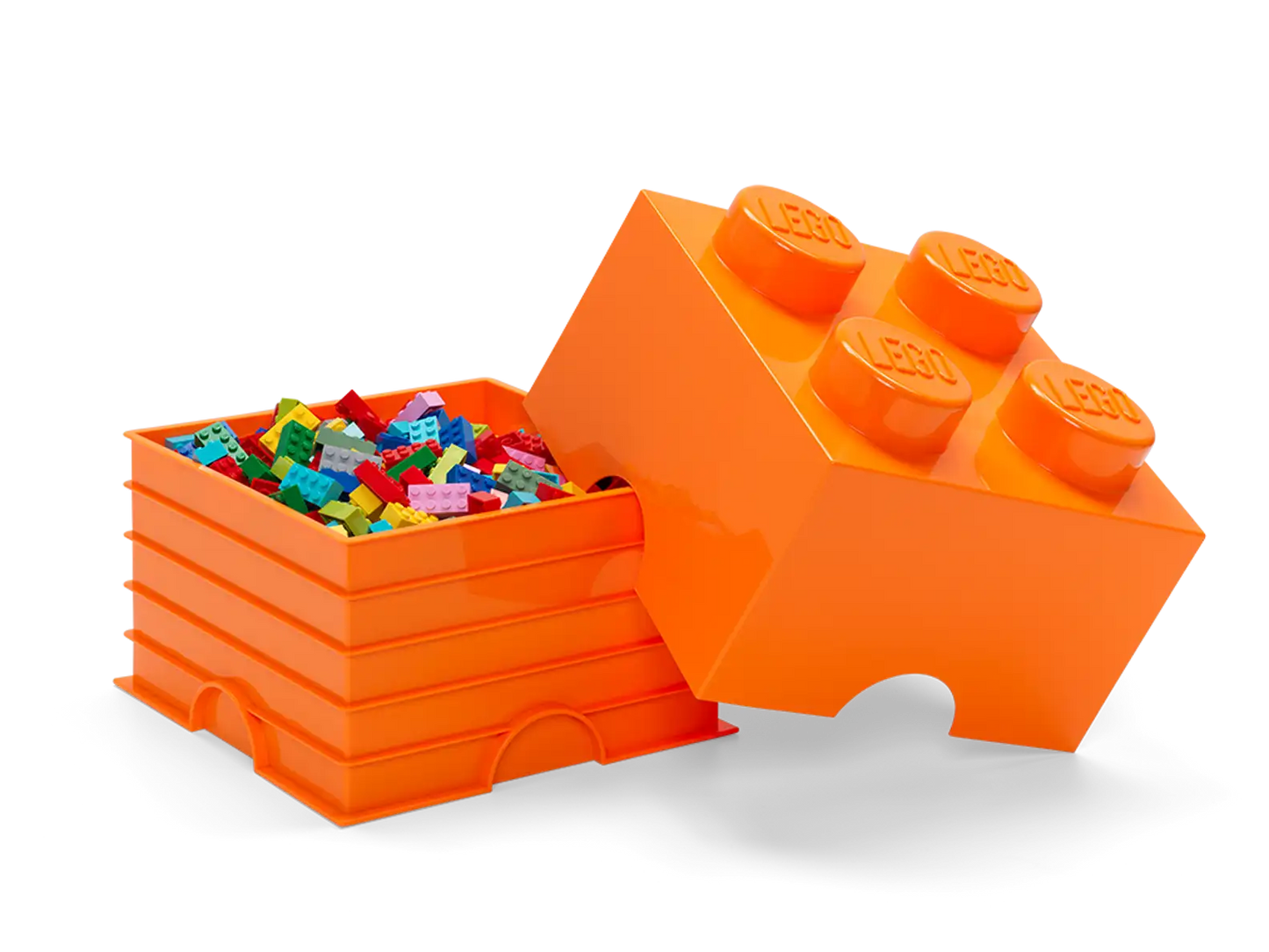 4-Stud Storage Brick – Black