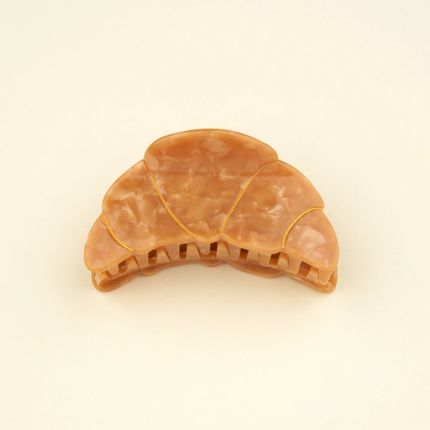 Croissant hair claw