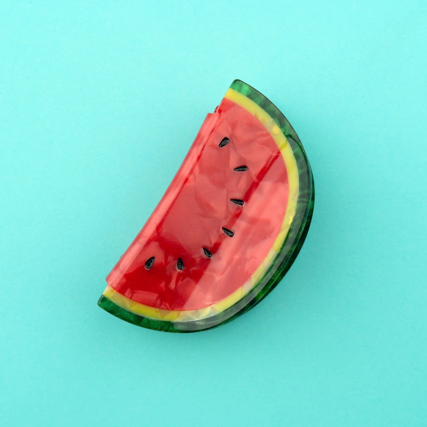 Watermelon hair claw