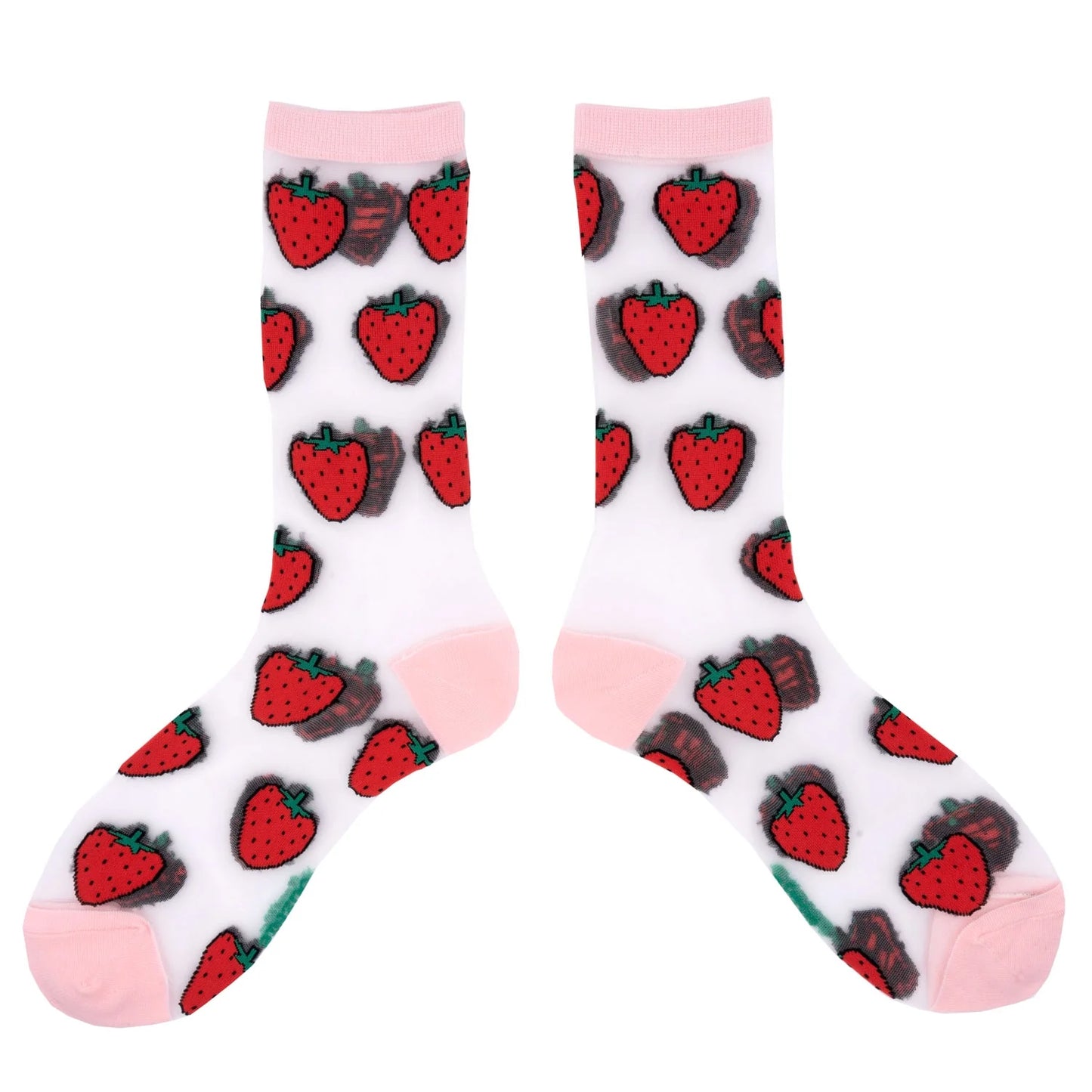Strawberry sheer socks 🍓