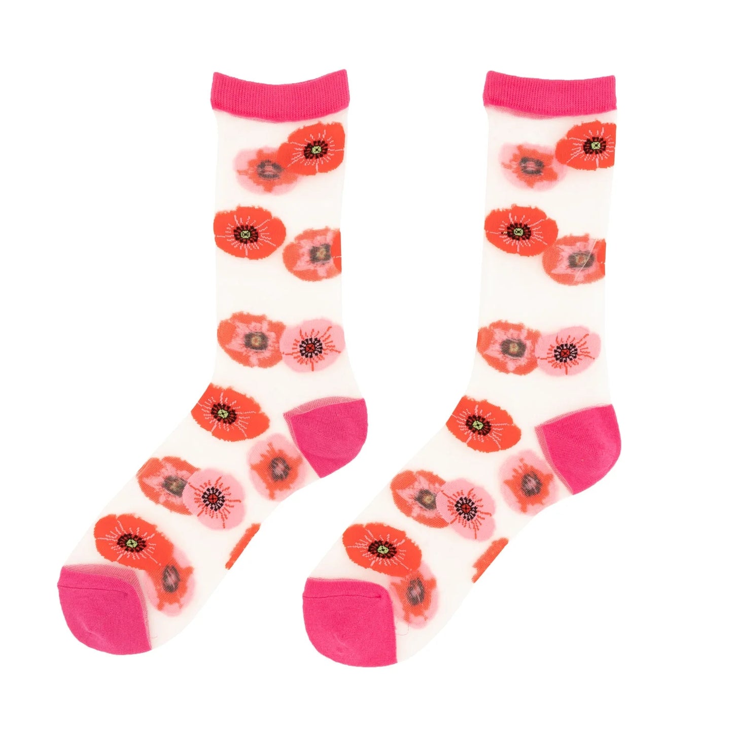 Poppy sheer socks