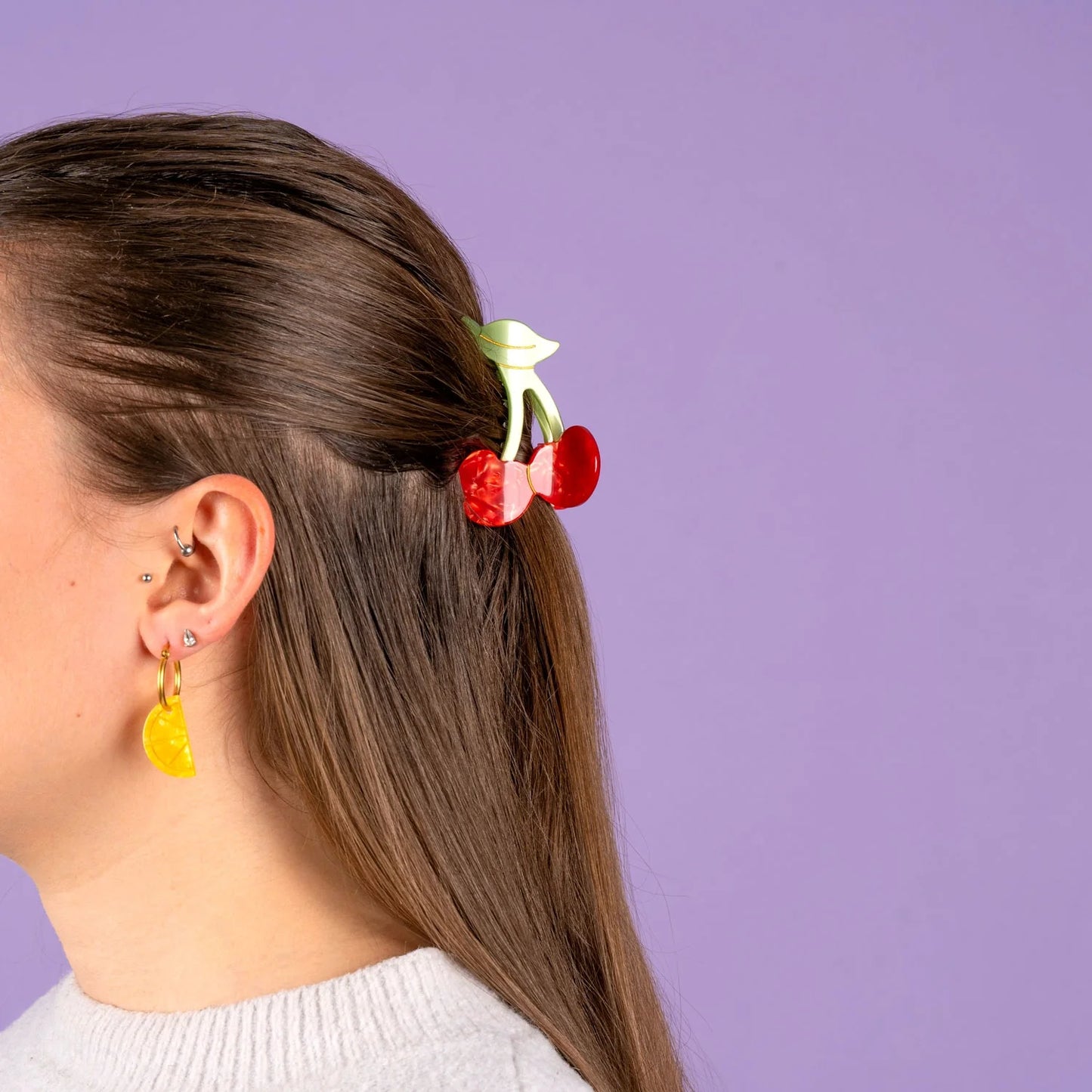 Cherry hair claw🍒