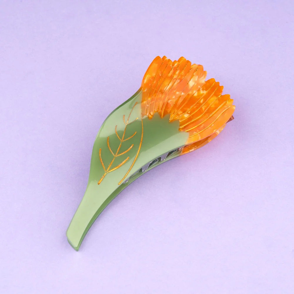Calendula hair claw