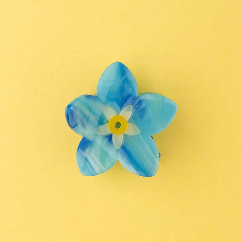 Forget me not hair claw