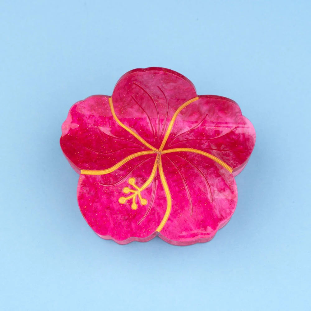 Hibiscus hair claw 🌺