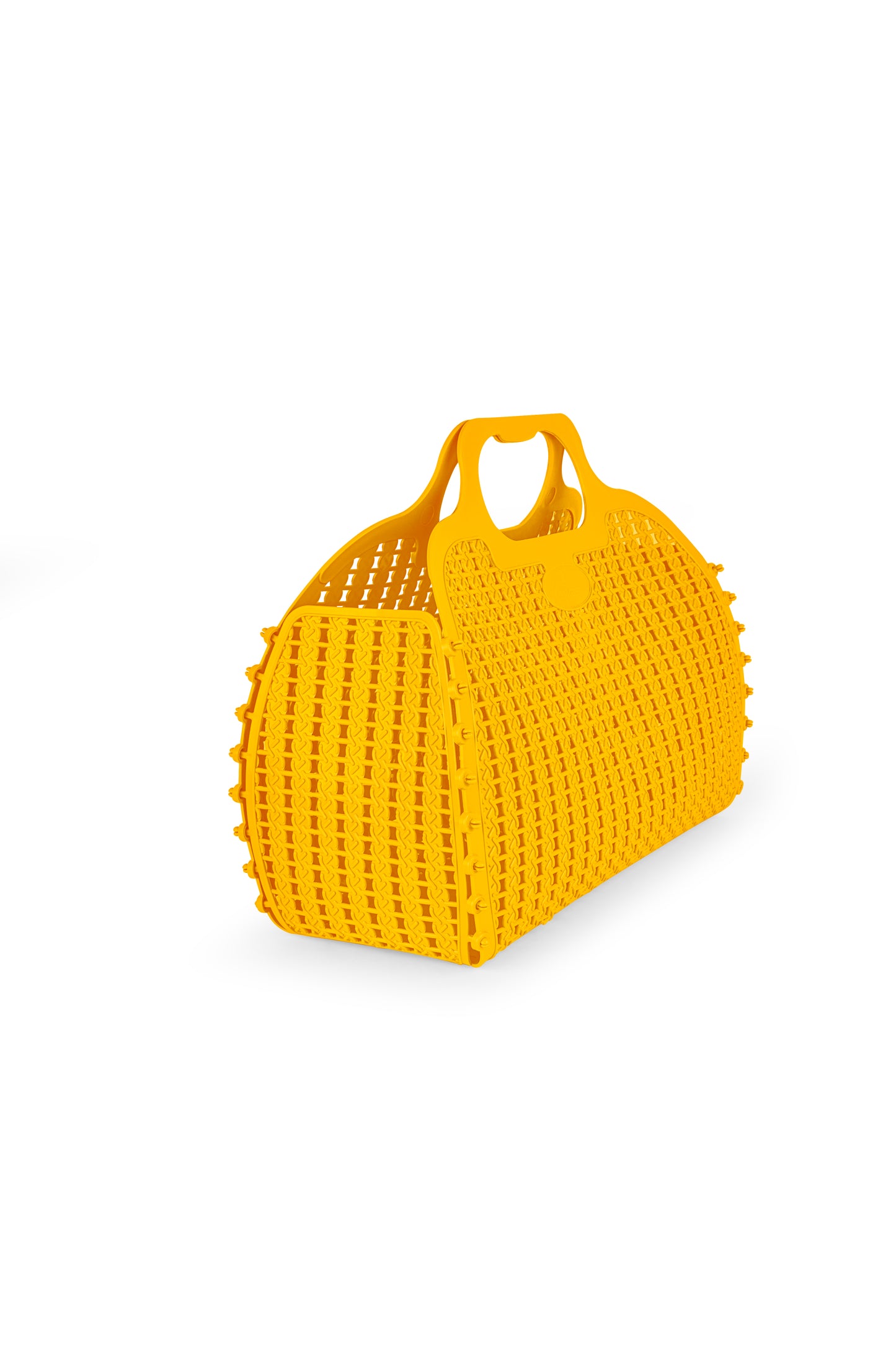 Maxi foldable bag - yellow