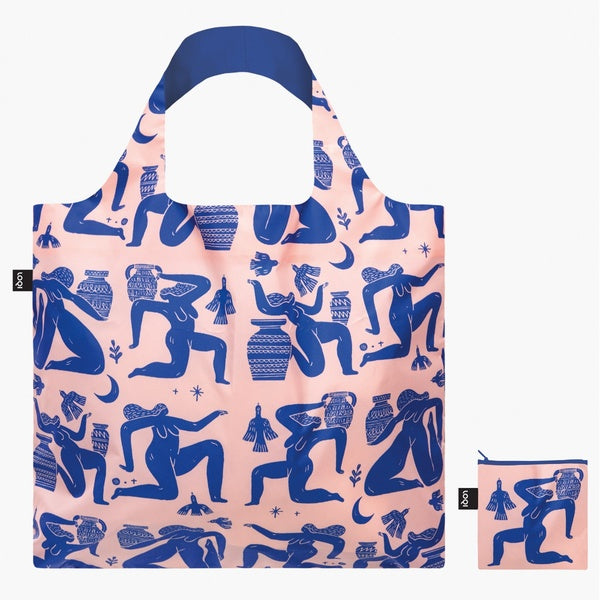 LADIES AND VASES SHOPPING BAG