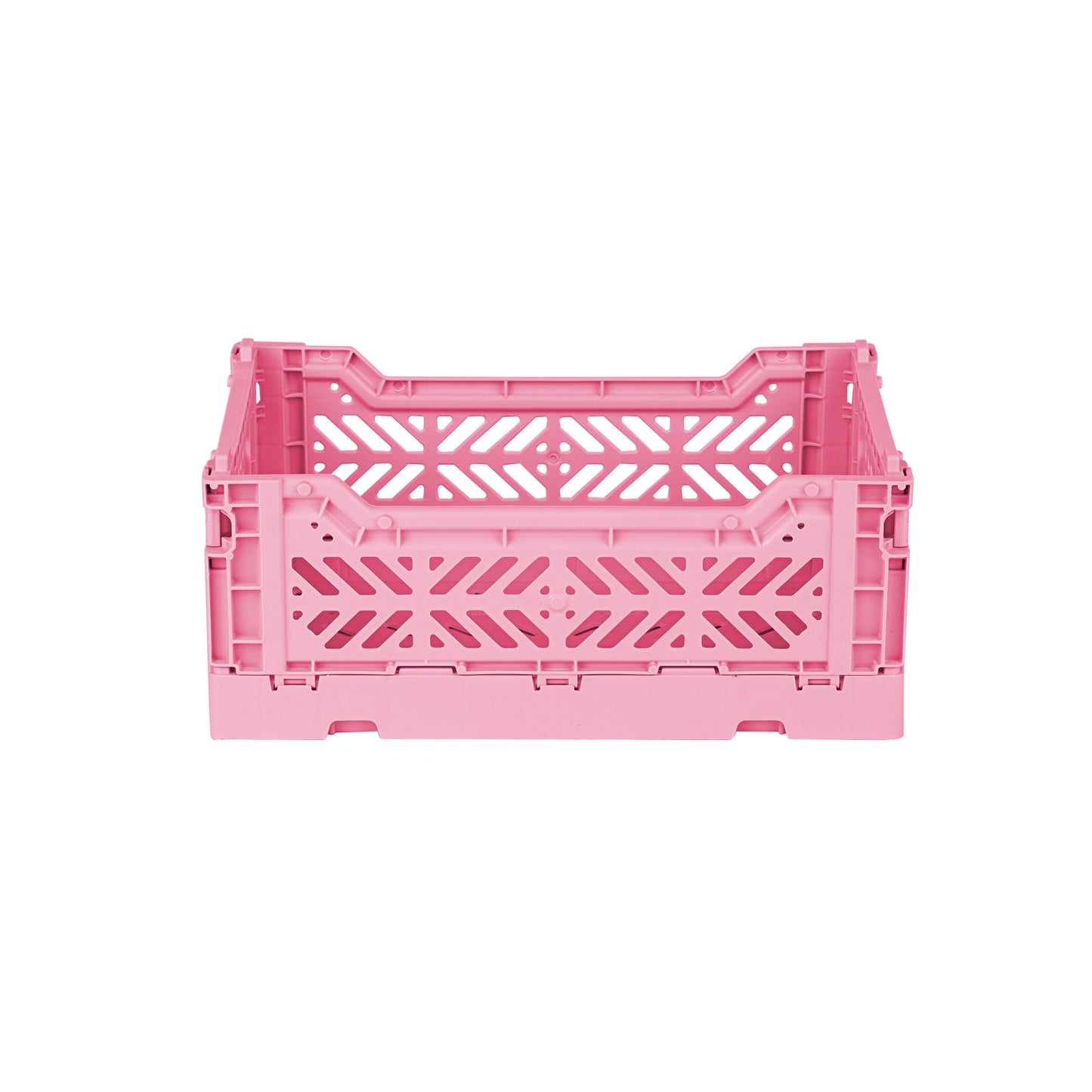 Mini foldable crate - baby pink