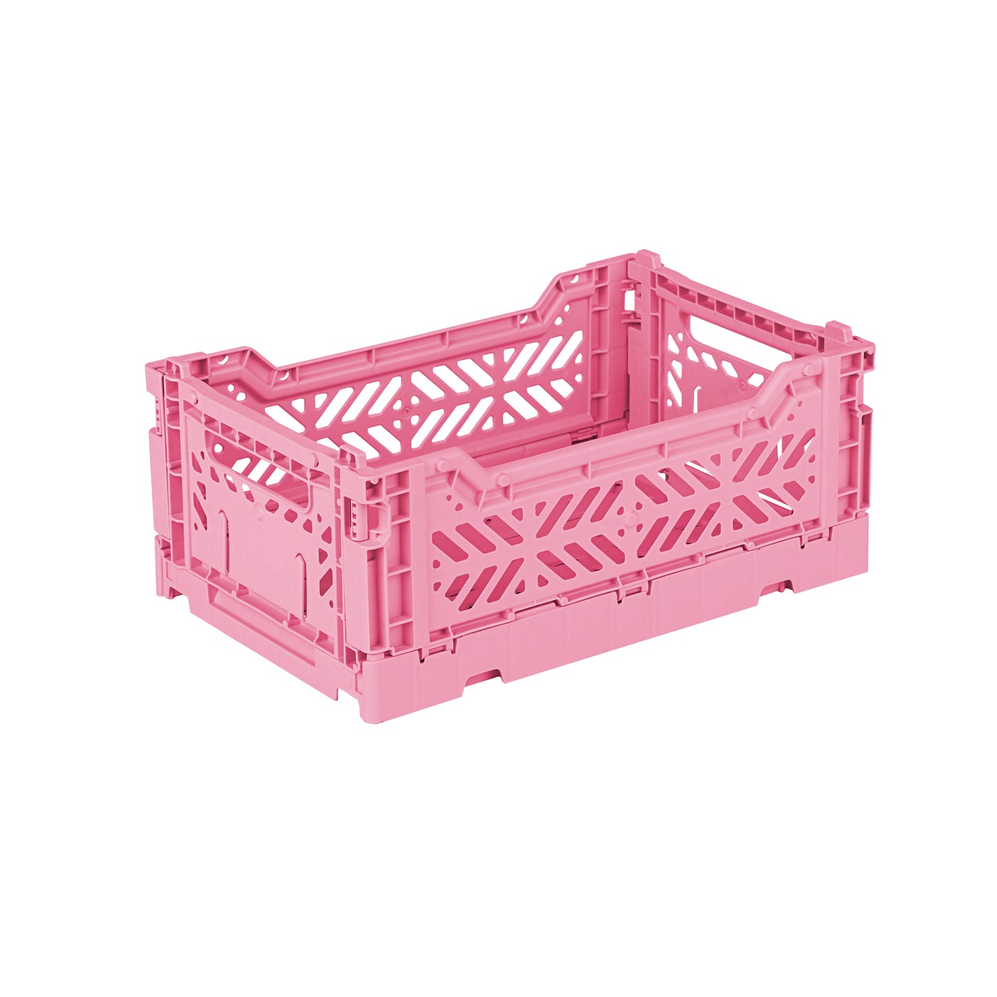 Mini foldable crate - baby pink