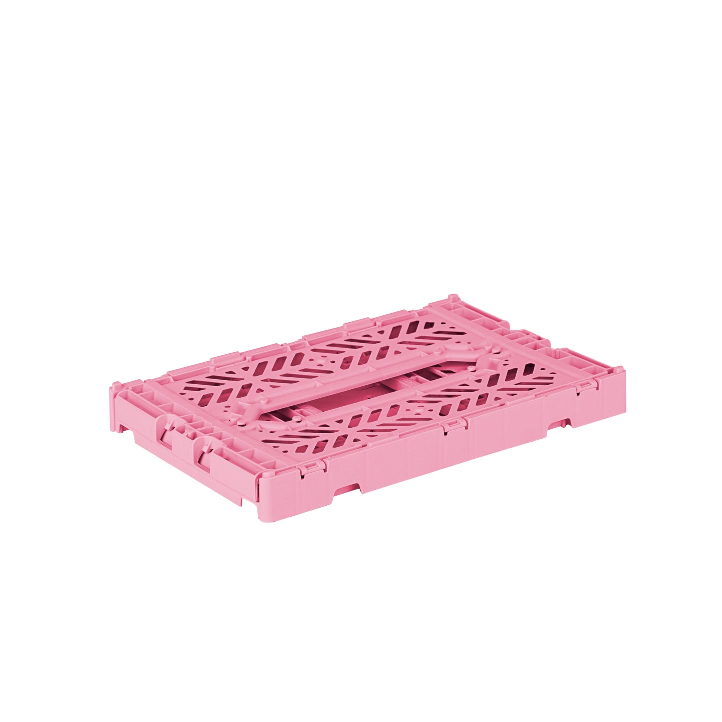 Mini foldable crate - baby pink