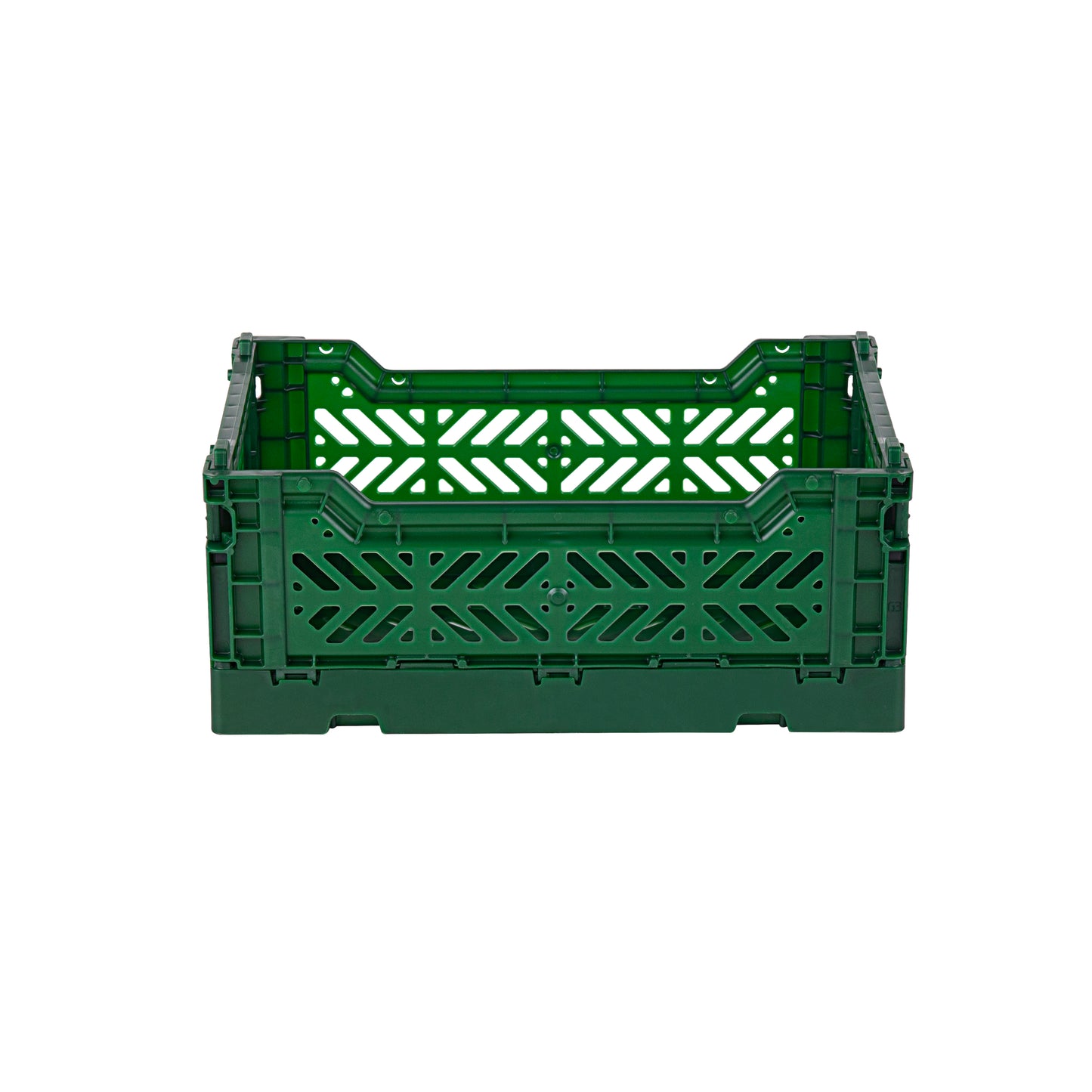Mini foldable crate - green