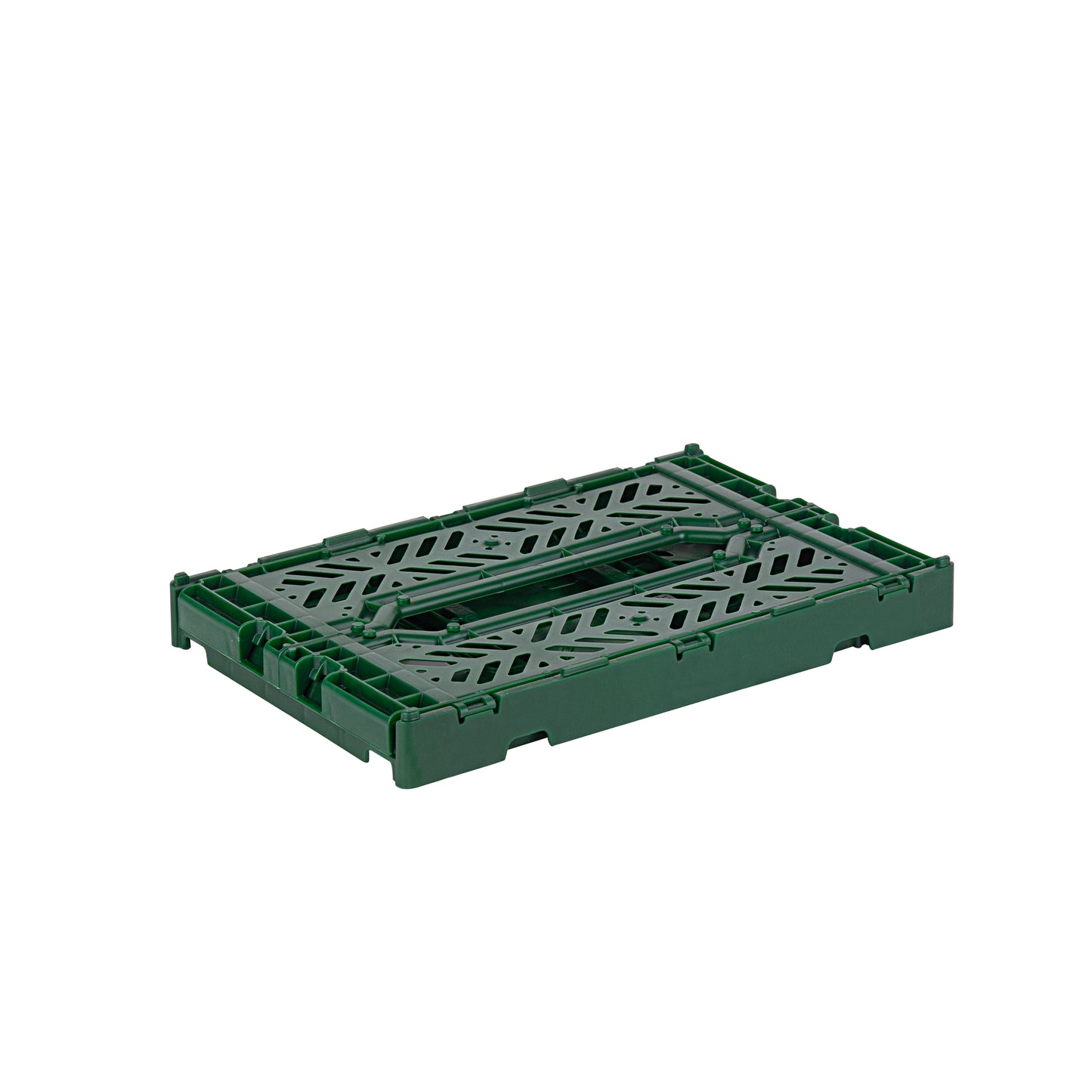 Mini foldable crate - green