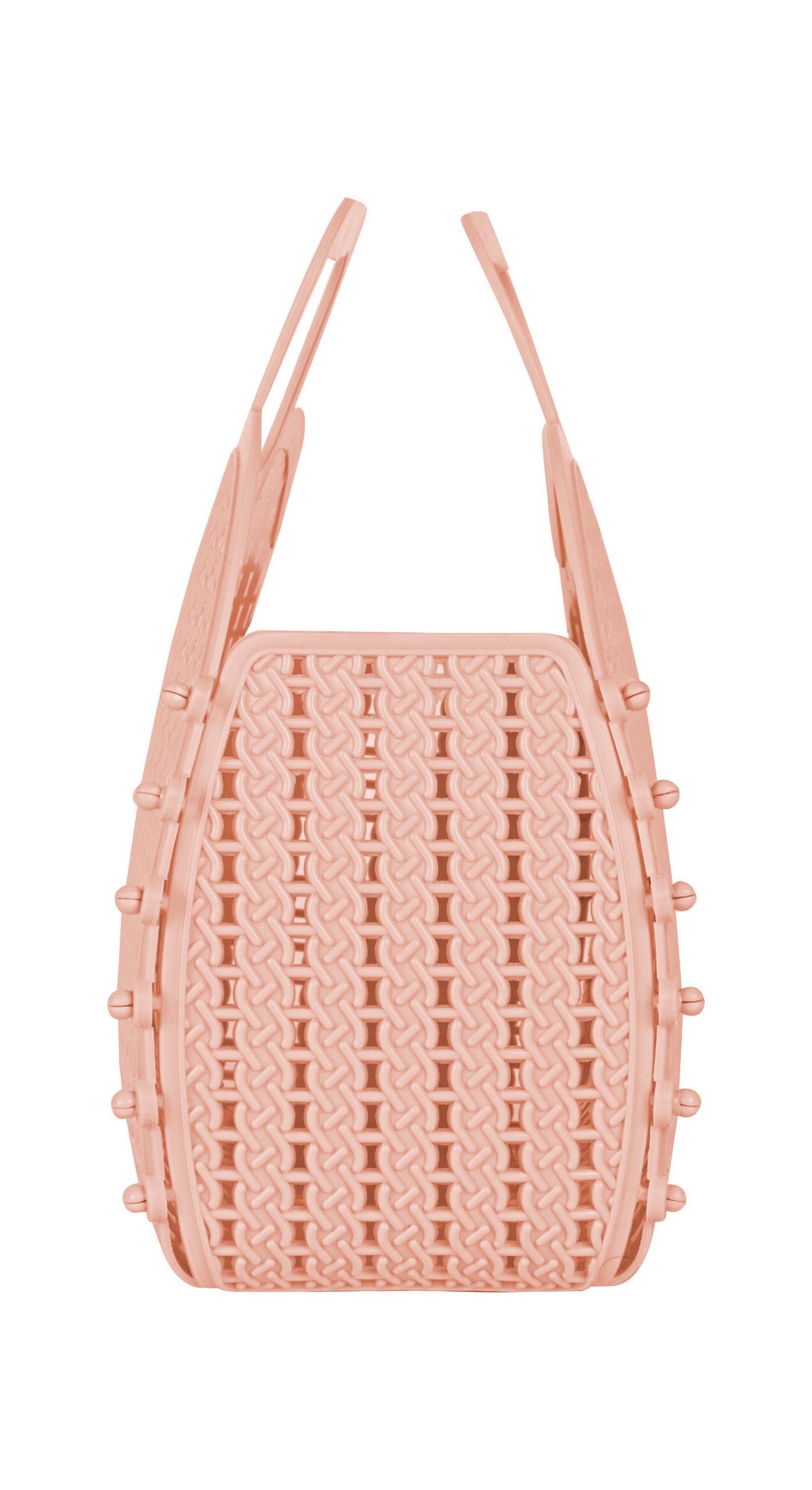 Mini foldable bag -milk tea