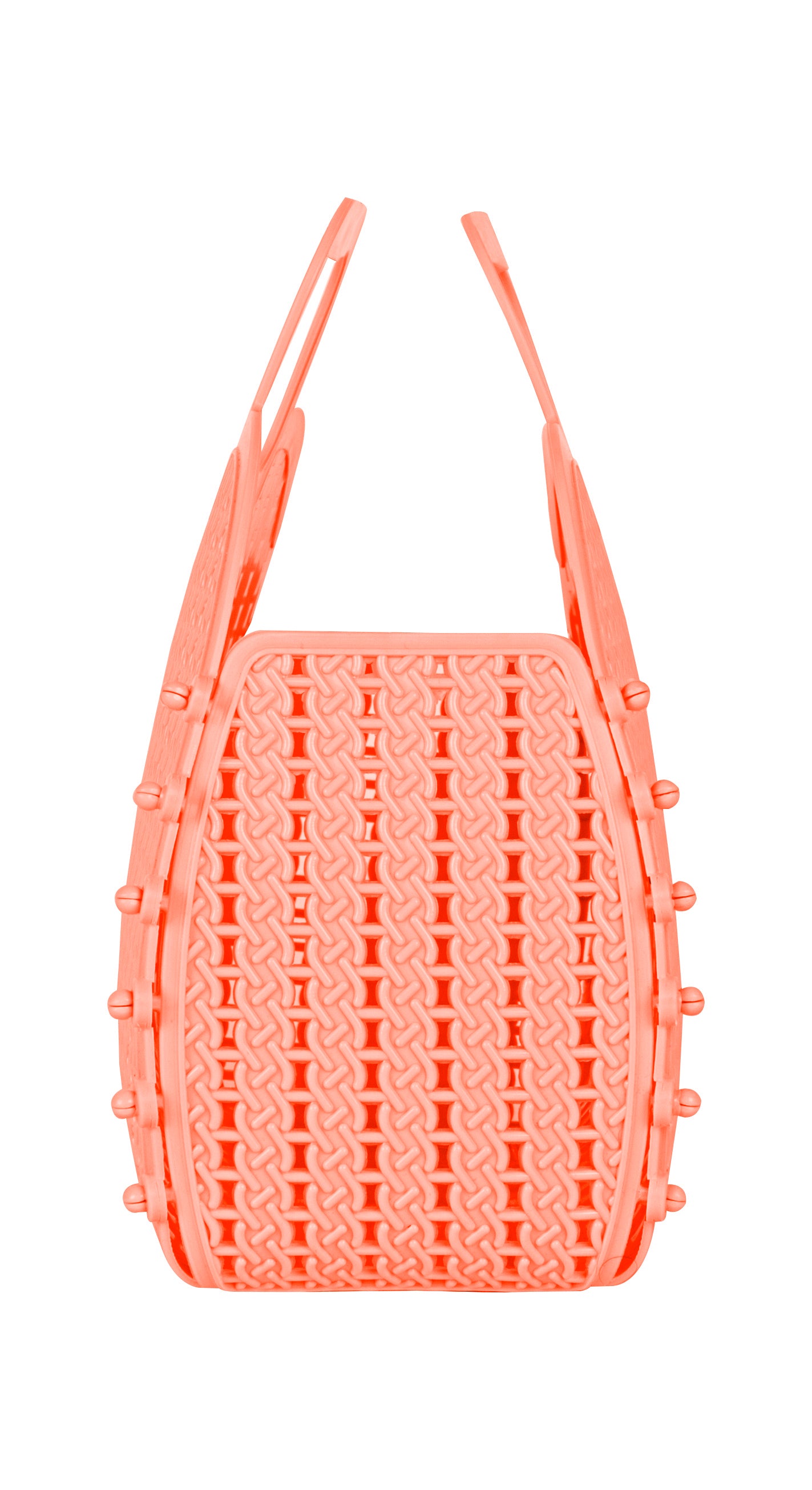 Mini foldable bag - salmon pink