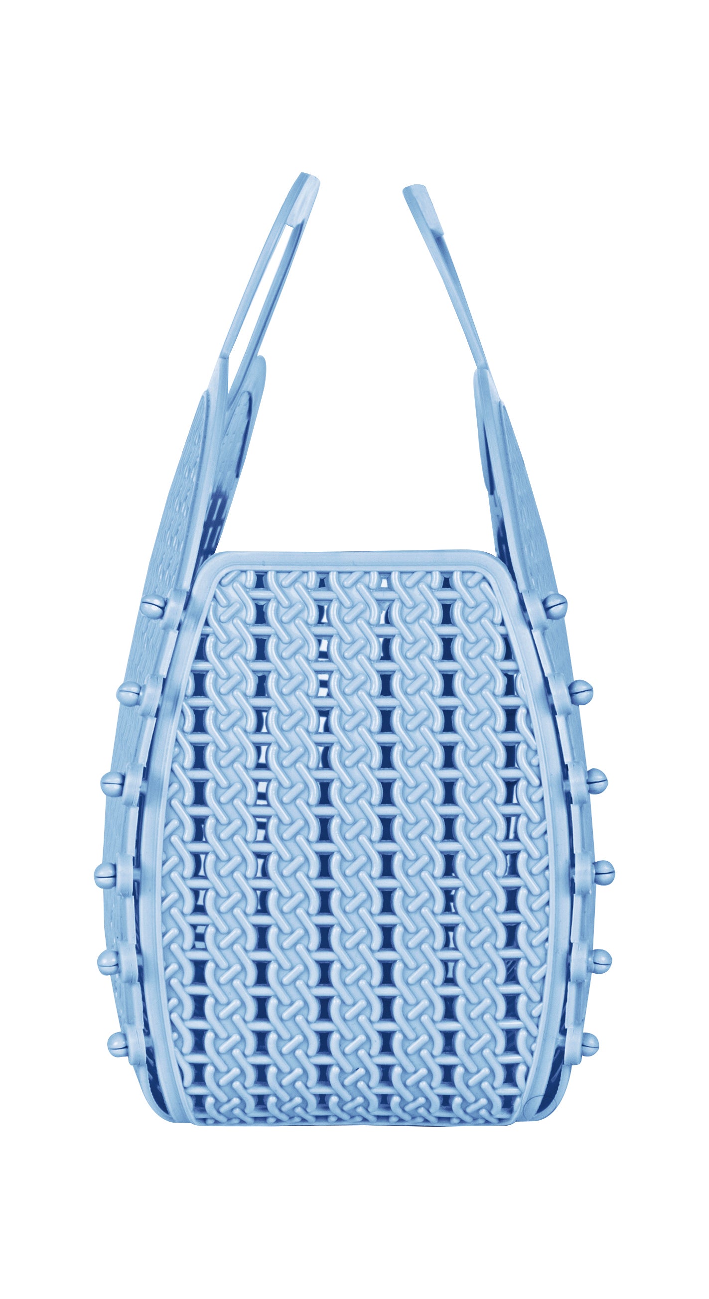 Mini foldable bag - baby blue