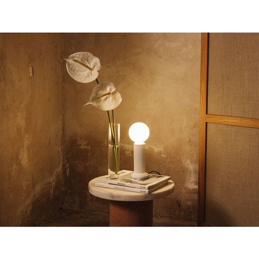 Athena lamp white