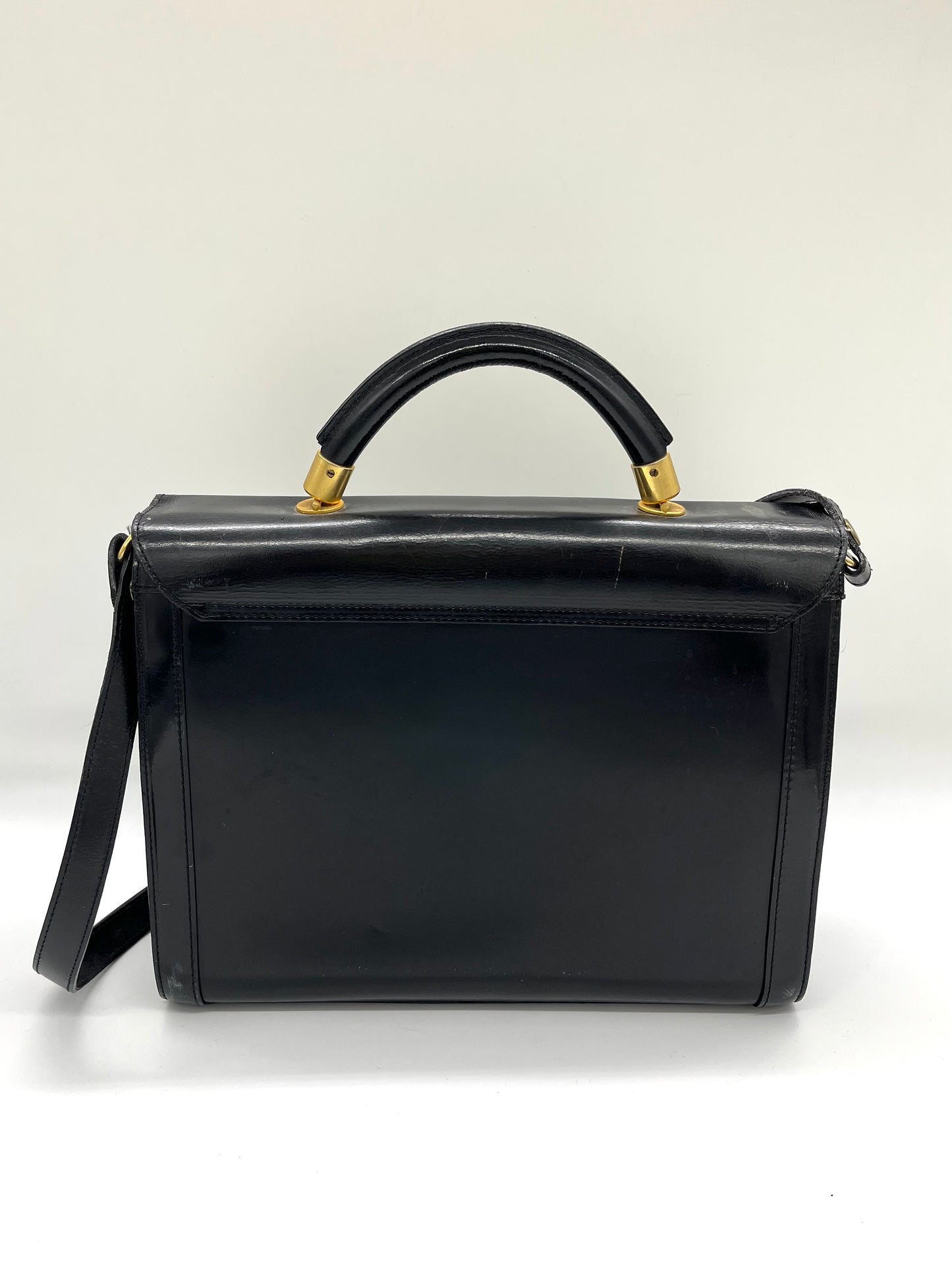 Vintage leather briefcase