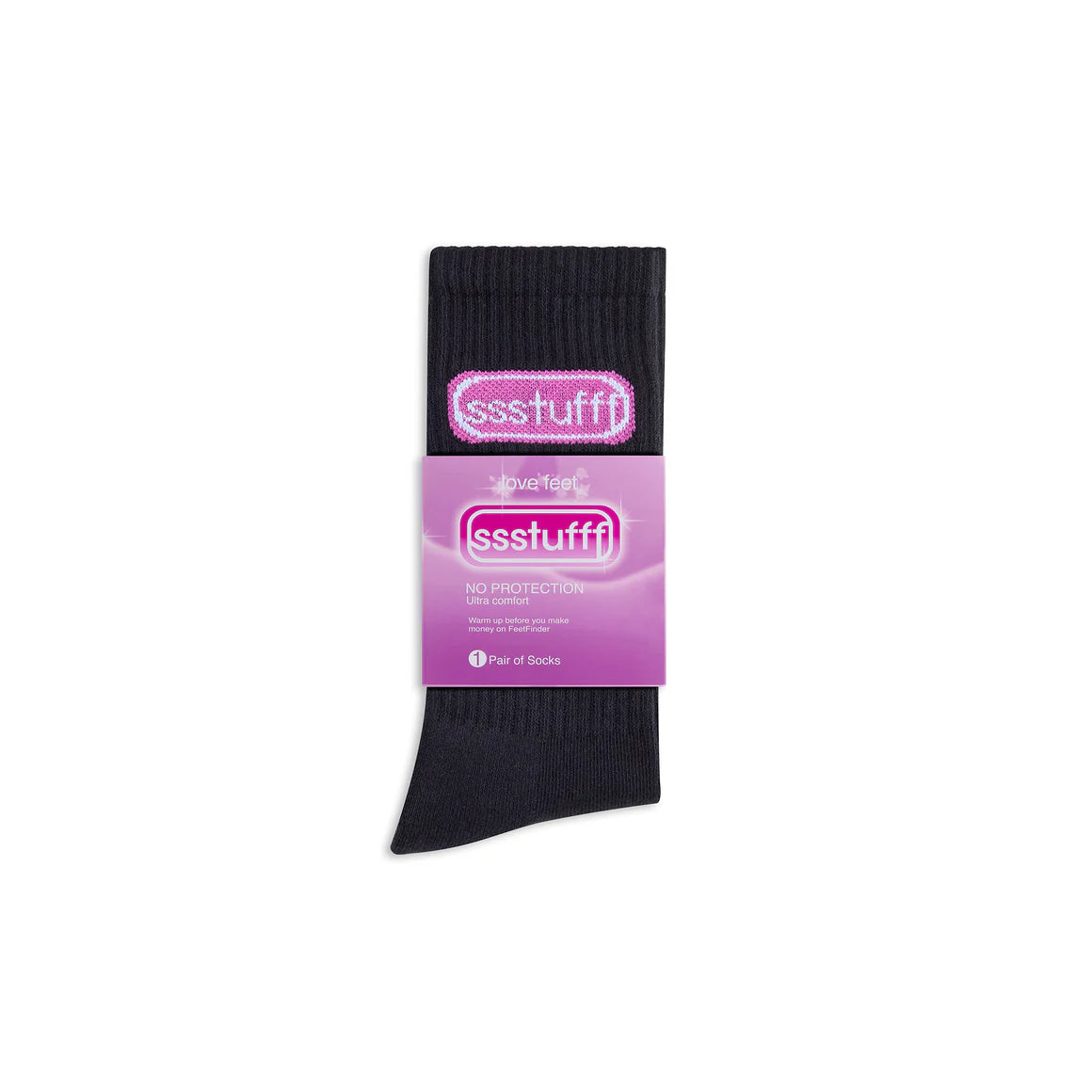 No Protection Socks Black