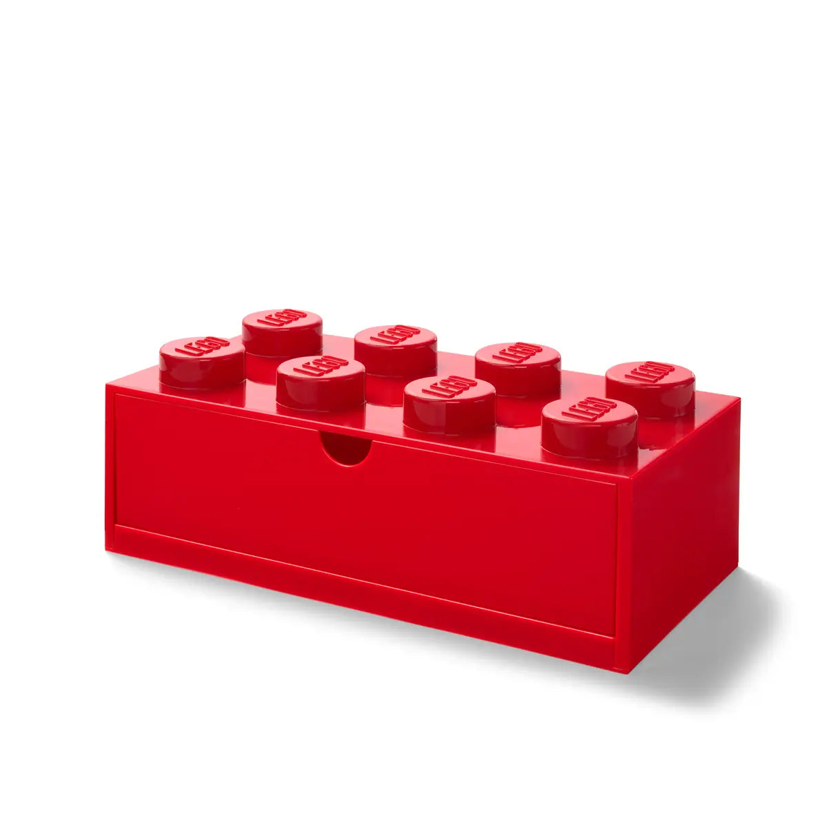 8-Stud Desk Drawer – Red