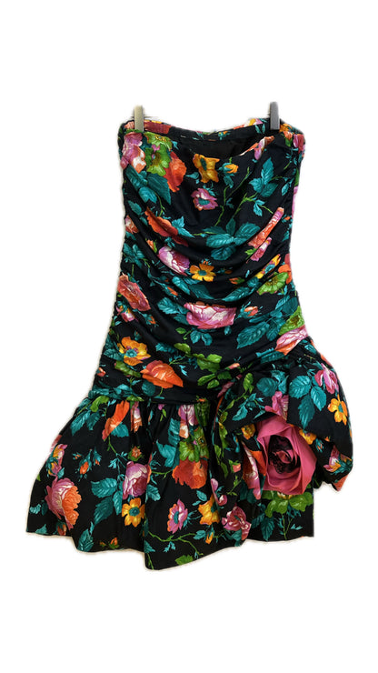 Floral cocktail dress