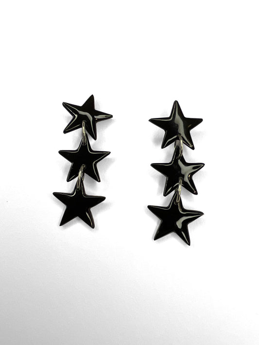 TRIPLE STAR earrings