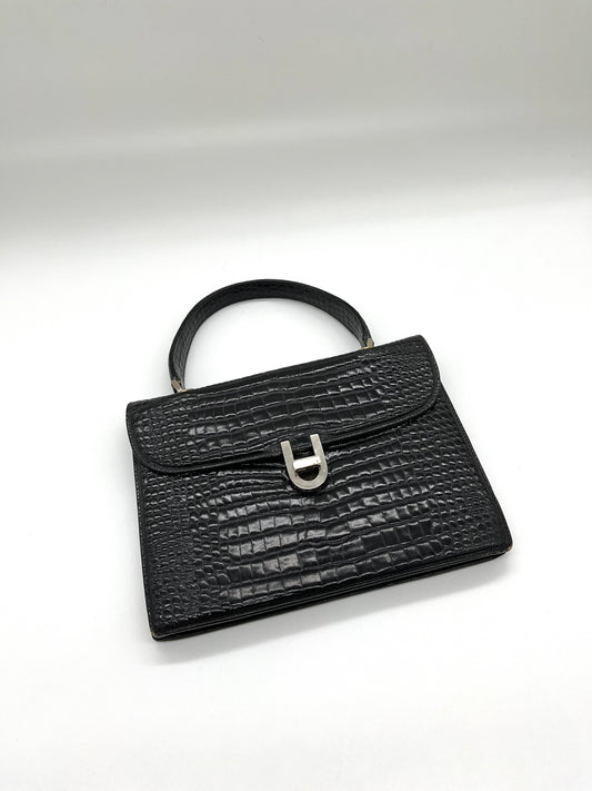 Black vintage handbag