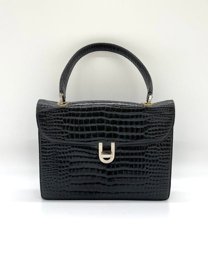 Black vintage handbag