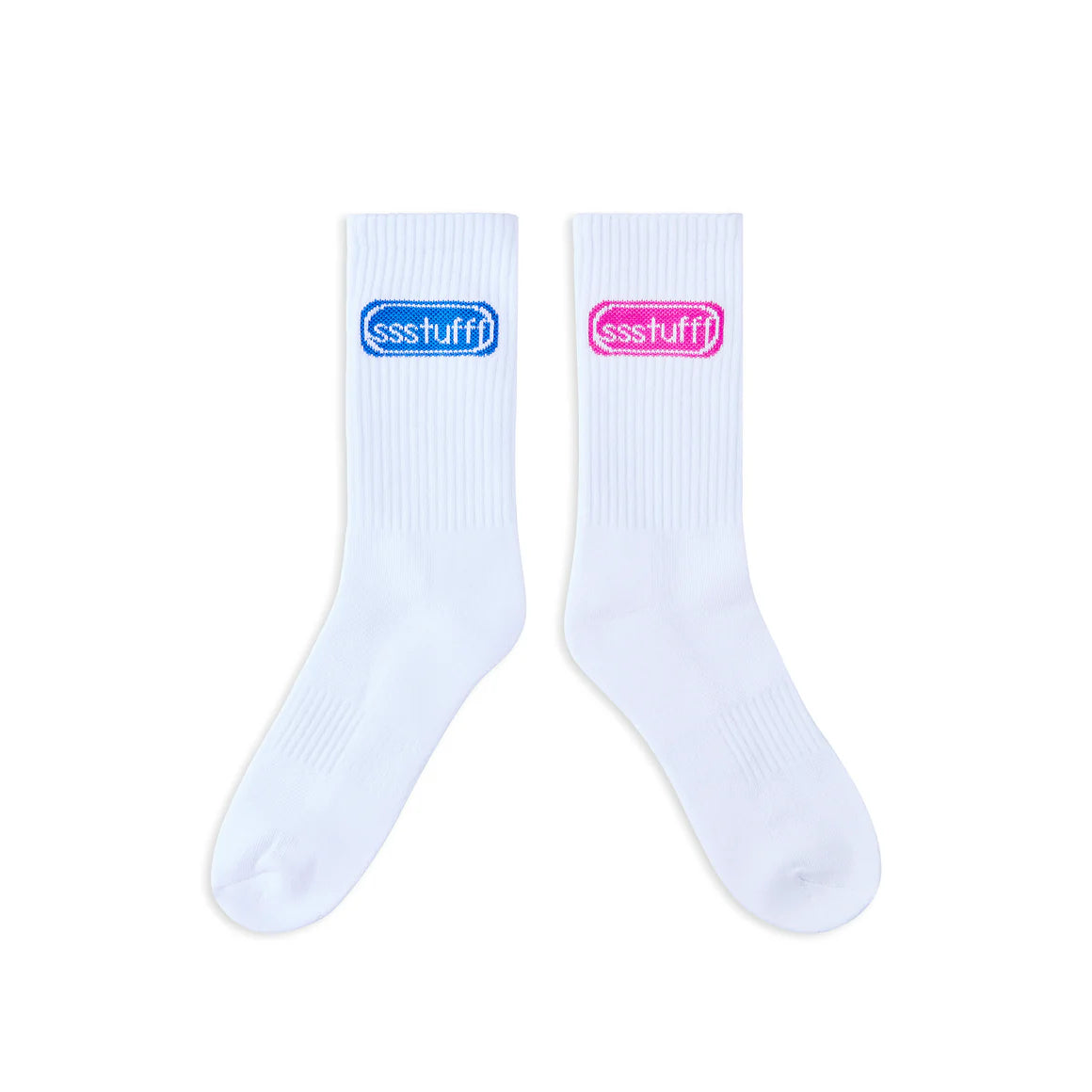 No Protection Socks White