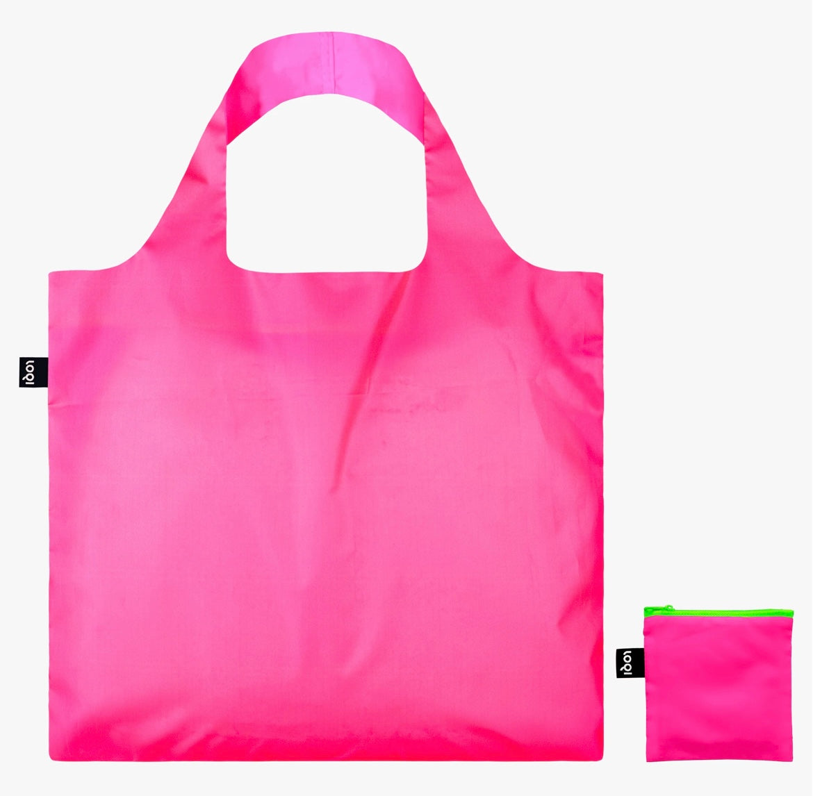 Neon Pink Recycled Bag