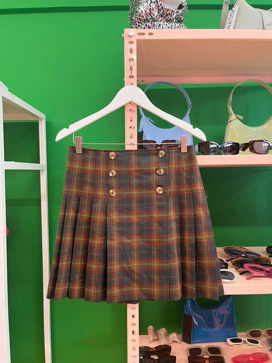 Tartan skirt