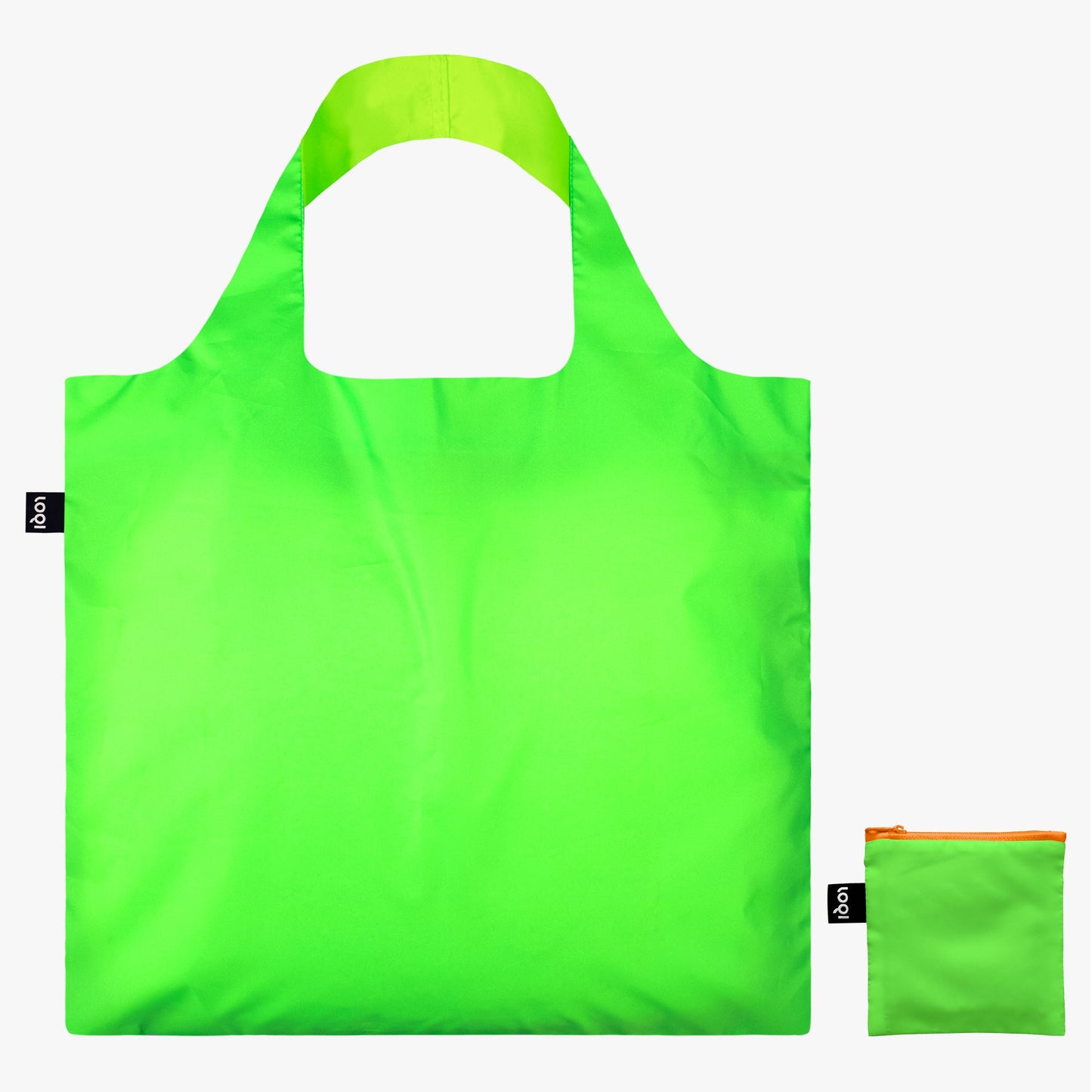 Neon Green Recycled Bag