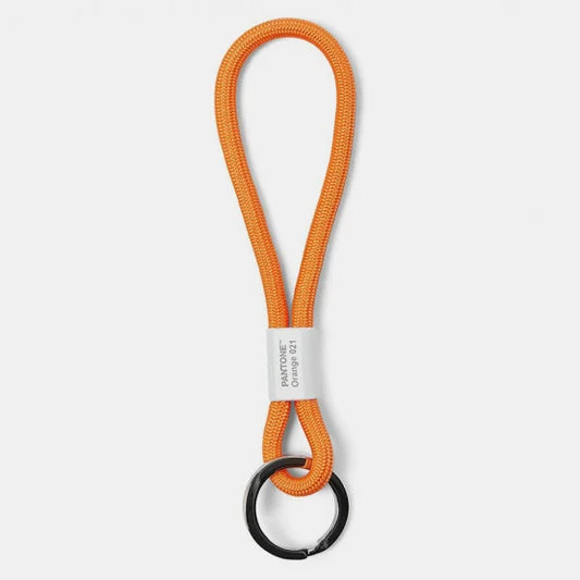 Pantone key chain short orange