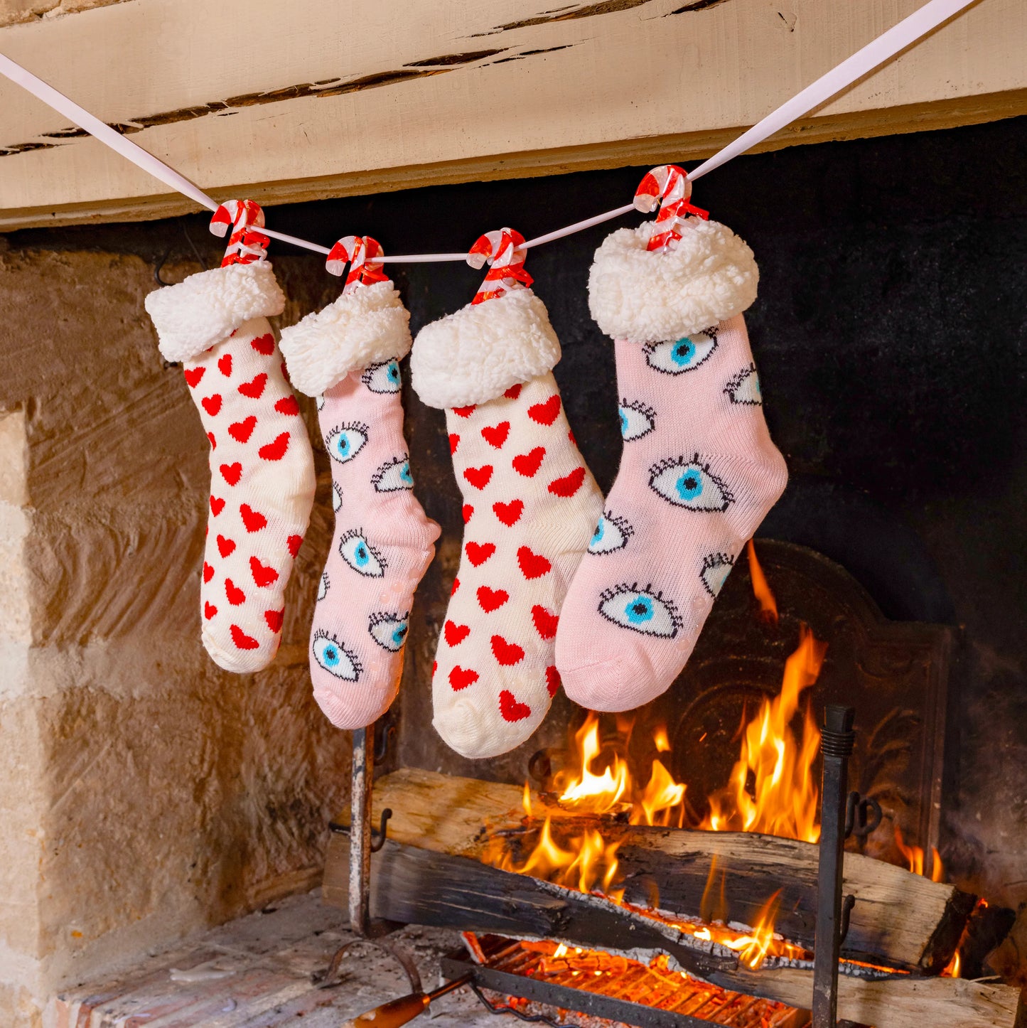 Heart Slipper socks ❤️