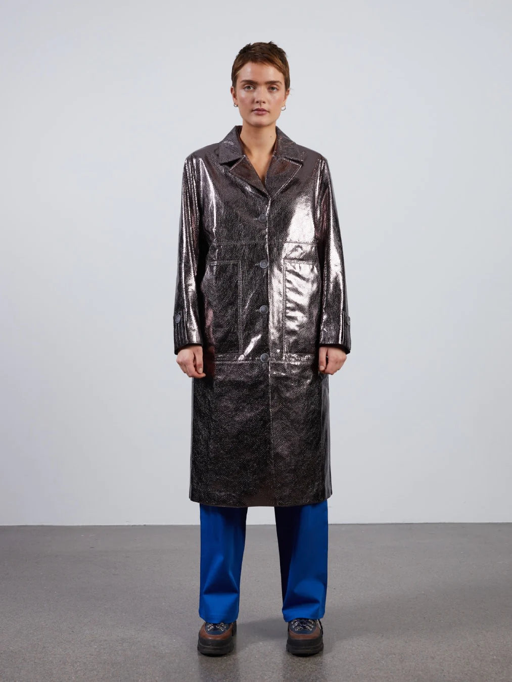 LUCY METALLIC COAT