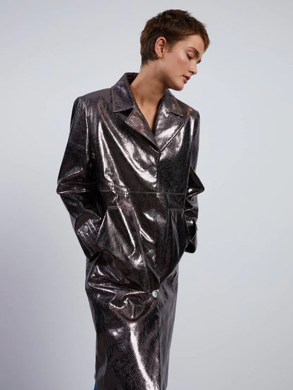 LUCY METALLIC COAT