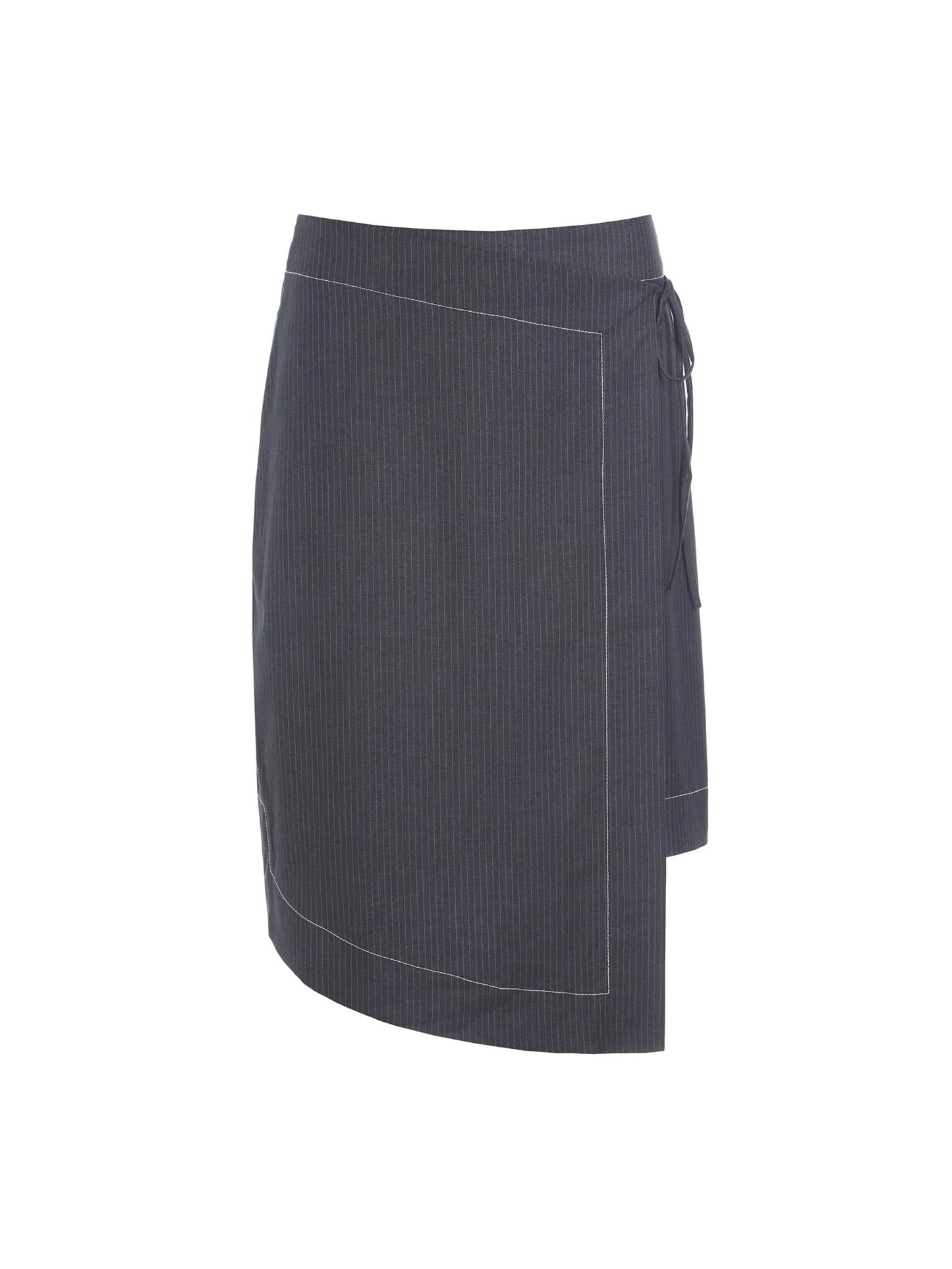 LARISSA PINSTRIPE SKIRT