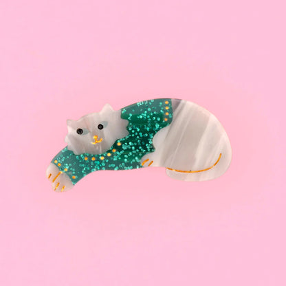 Chilly cat 🐈 hair clip