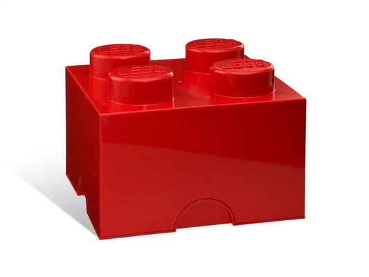 4-Stud Storage Brick – Red