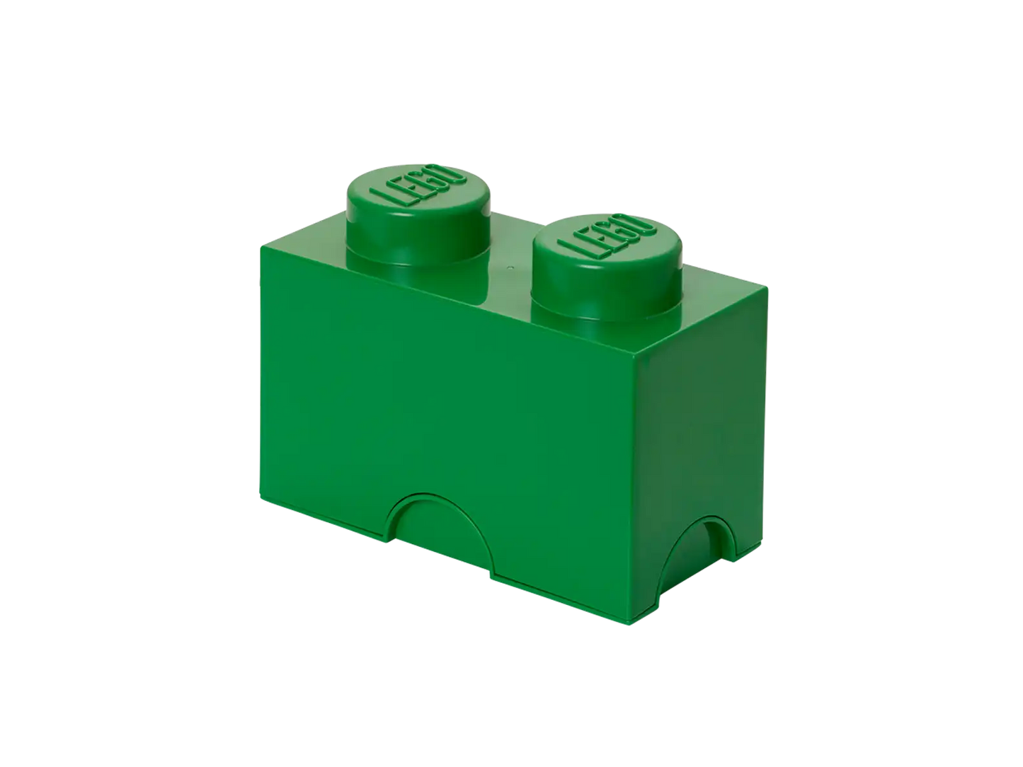 2-Stud Storage Brick – Green